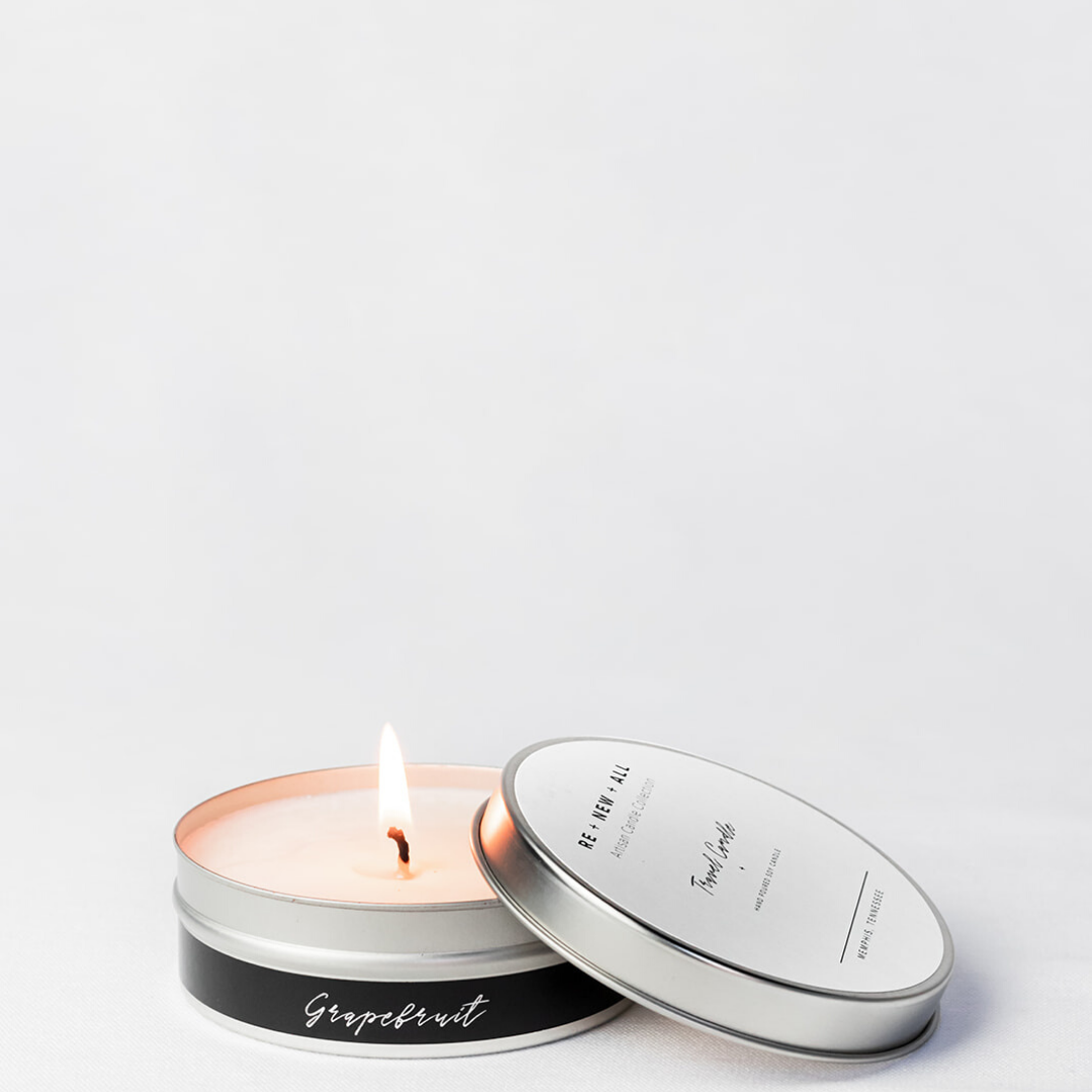 Grapefruit Travel Candle