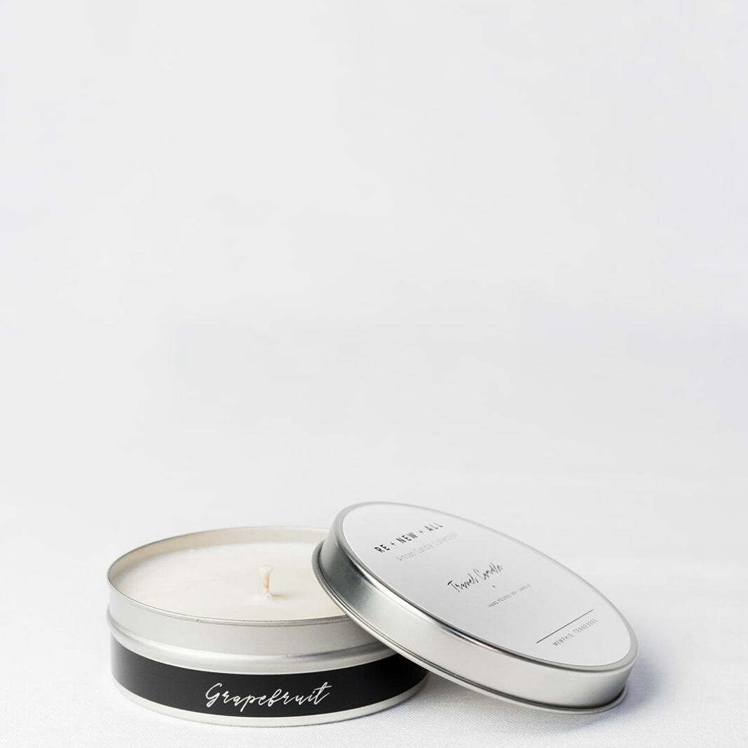 Grapefruit Travel Candle