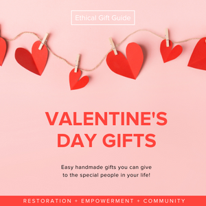 Valentine’s Day Ethical Gift Guide | RE+NEW+ALL Candle